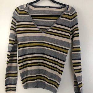 J Crew Striped Sweater Size Small